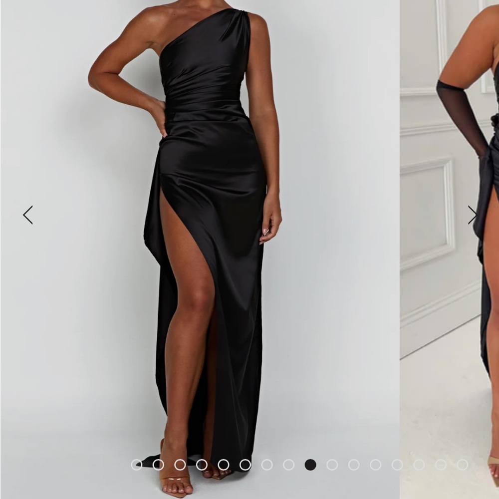 BABYBOO ARIEL ONE SHOULDER DRESS